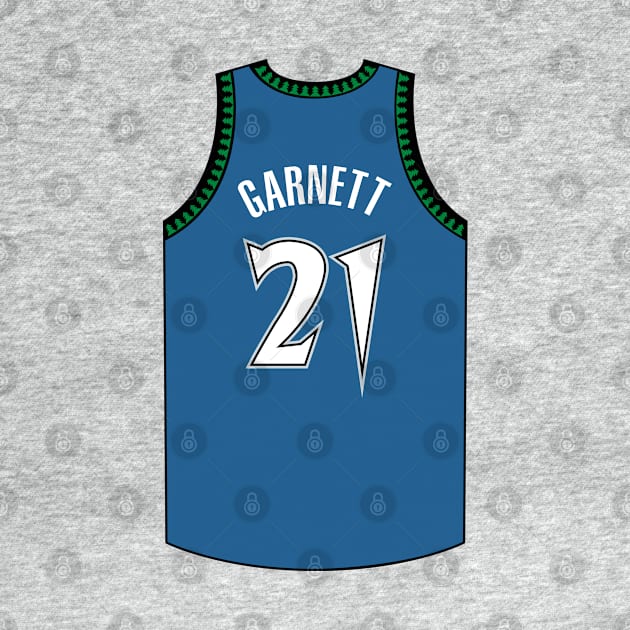 Kevin Garnett Minnesota Jersey Qiangy by qiangdade